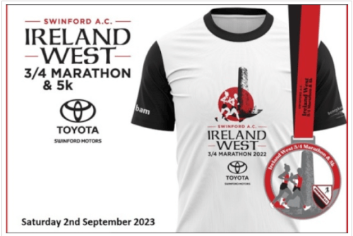 Ireland West 3/4 Marathon & 5k 2023